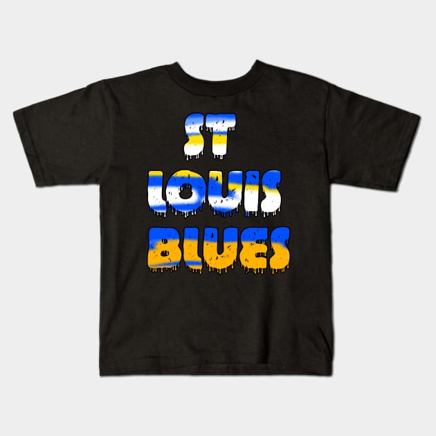 St louis blues Kids T-Shirt by Cahya. Id